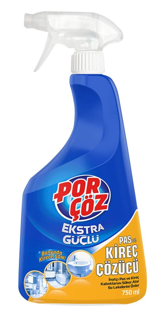 Porçöz Kireç Çözücü 750 Ml sprey