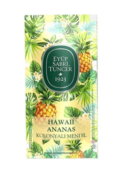 E.S.T. Kolonyalı Mendil Hawaii Ananas(5x10) 150`li