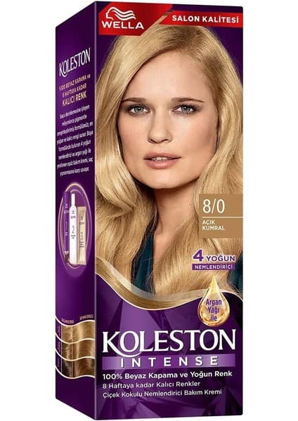 Koleston Intense 8/0 Açık Kumral *24