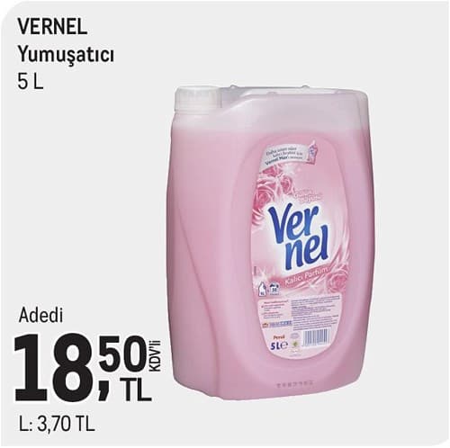 Kimyasal 5 Lt Yumuşatıcı Vernel