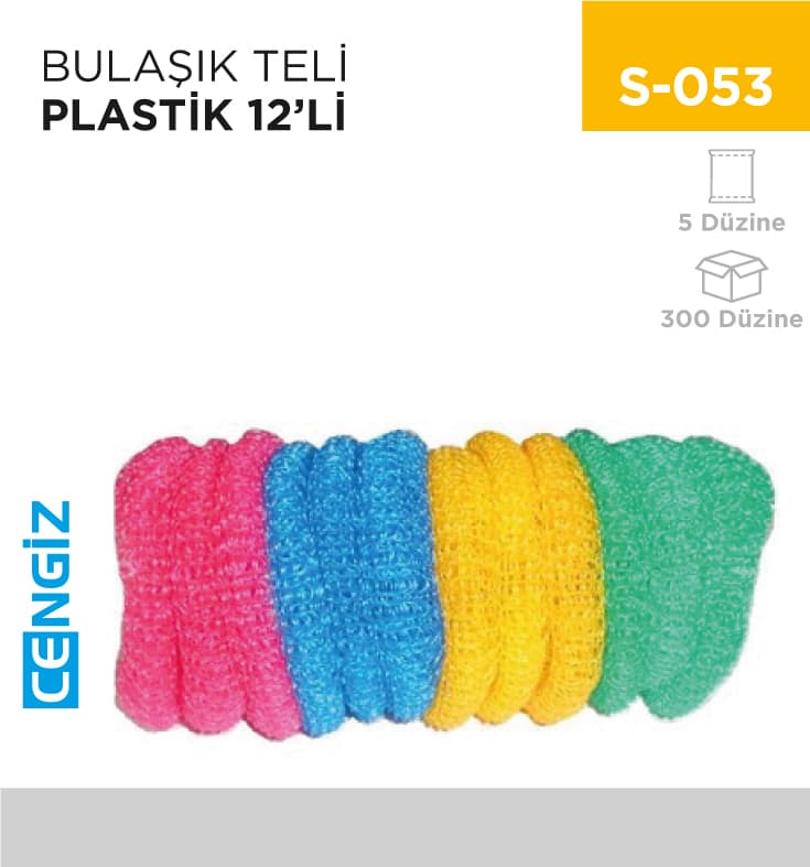 Bulaşık Teli Plastik