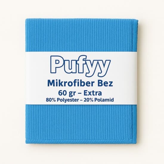 Bez Mikrofiber 40*40 Mavi 60 Gr