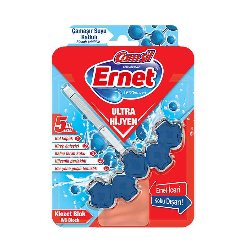 ERNET WC BLOK ULTRA ÇAM. SU KATKILI 50 GR
