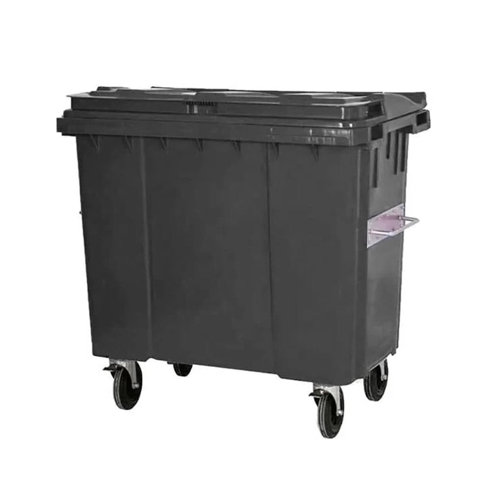 Gri Renk Çöp Konteyneri 660 LT