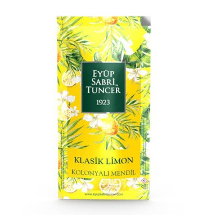 E.S.T. Kolonyalı Mendil Klasik Limon (5x10) 150`li