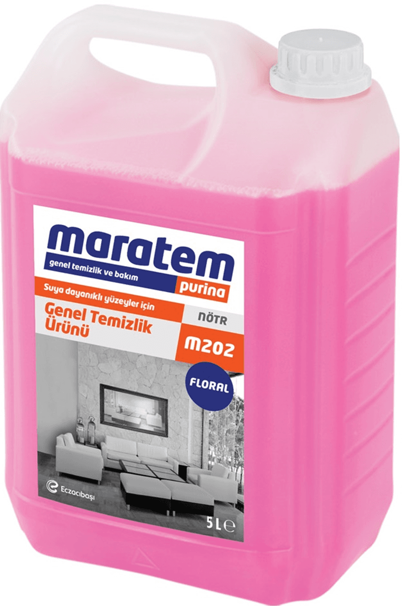M202 Genel Temizlik Ürünü Floral 5L Pembe