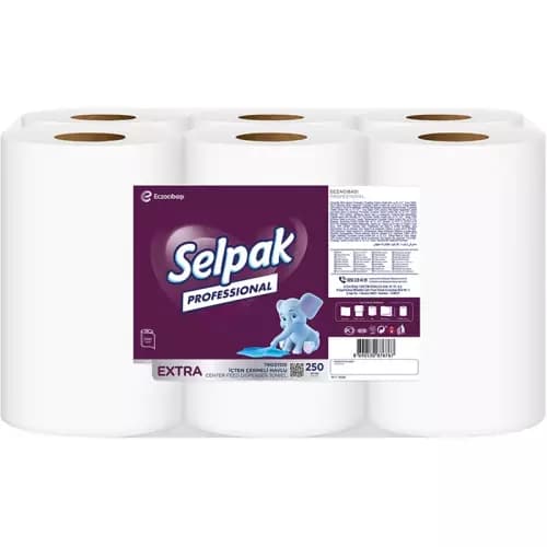 Selpak Professional Extra İçten Çekmeli Havlu 200m