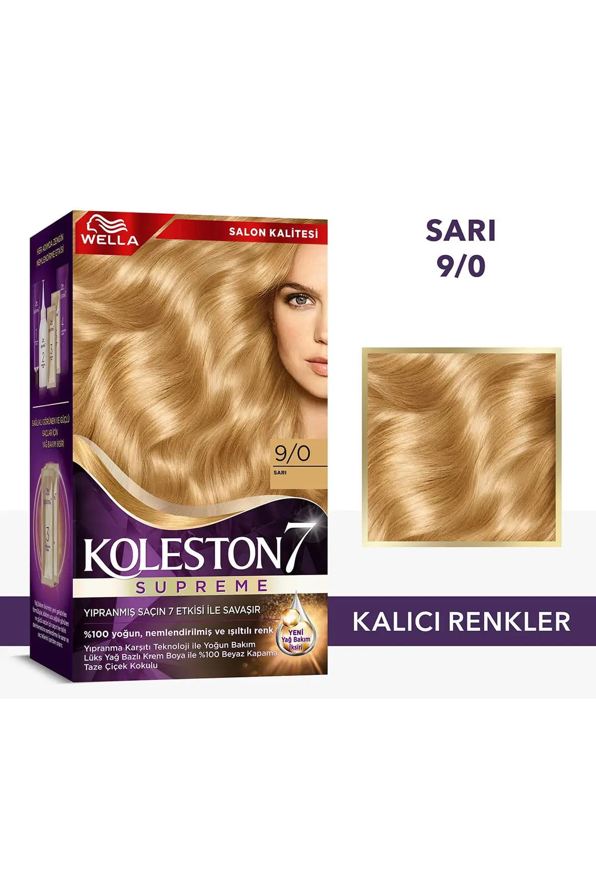 Koleston Supreme Kit 9/0 Sarı *18