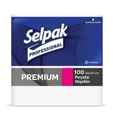 Selpak Pro Gar Kat Peçete 33X33 Beyaz