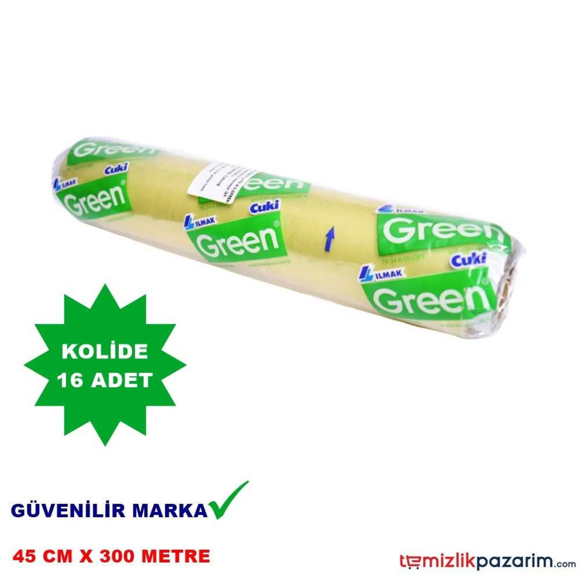 Streç Film 45X300 PVC Green