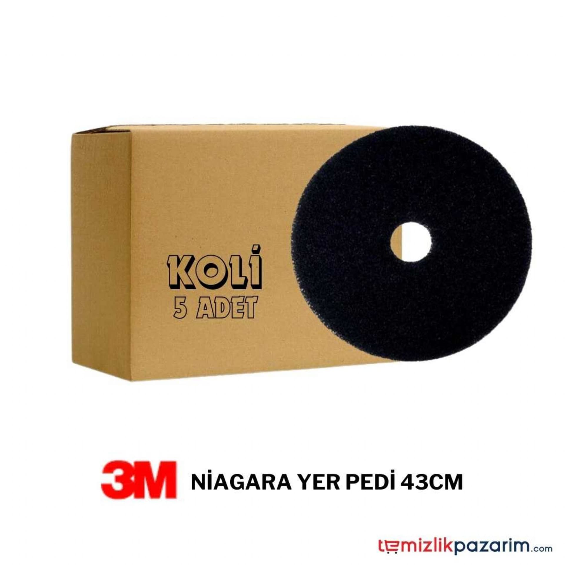 Ped Yer Yıkama 43 Cm Siyah Niegara